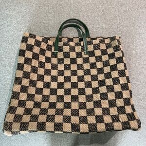 Raffia simple tote